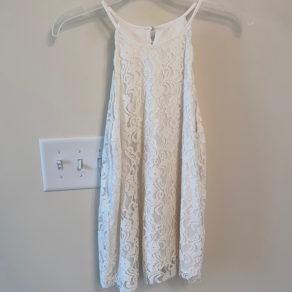 Ivory Lace Tank